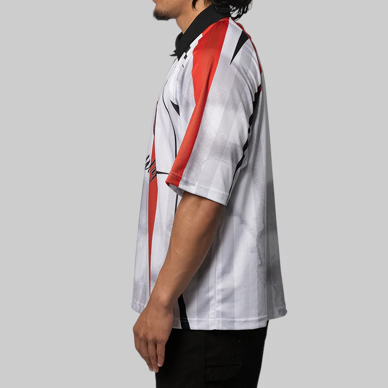 01 03 Polo - White/Red - Image 2