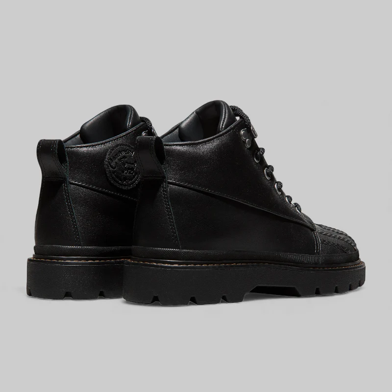 1908 Archives By Tyler Bronco Boot Hi - Black/Apple Cinnamon - Image 4