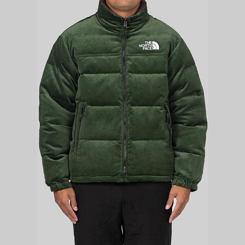 1992 Reversible Nuptse Jacket - Pine Needle/Coal Brown