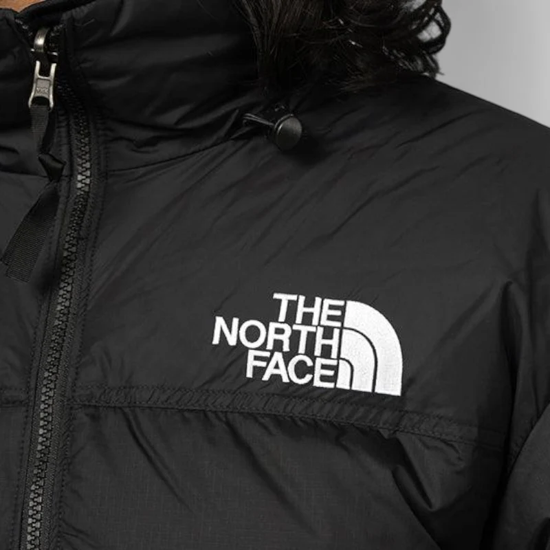 1996 Retro Nuptse Jacket (hood) - Black - Image 6