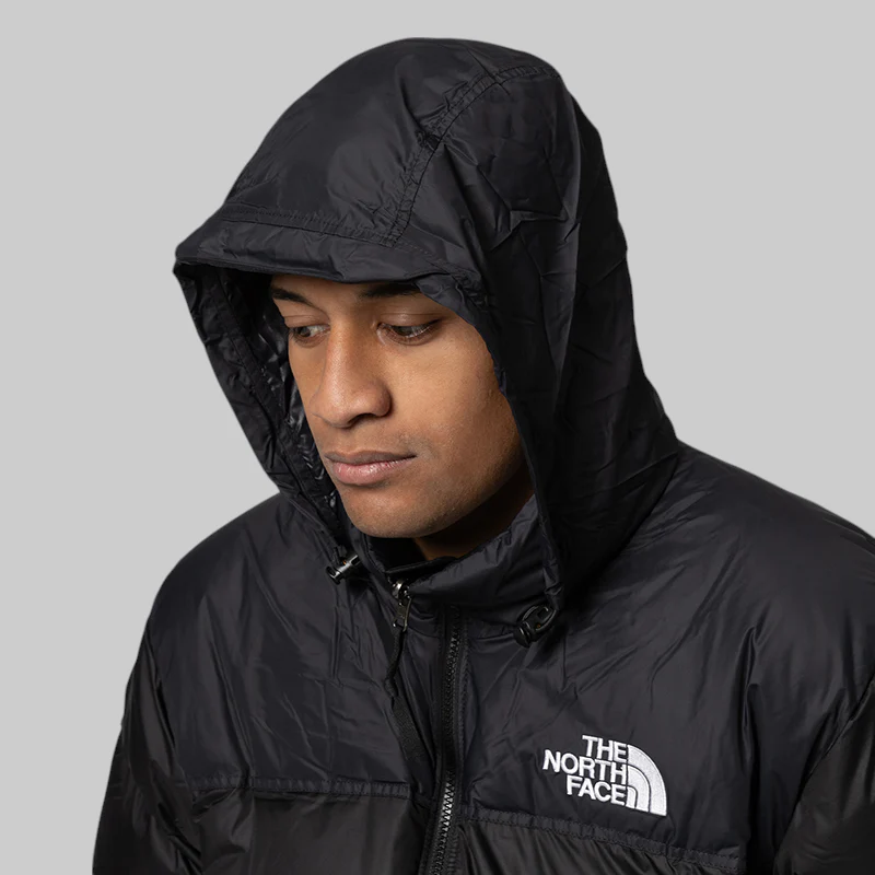 1996 Retro Nuptse Jacket (hood) - Black - Image 8