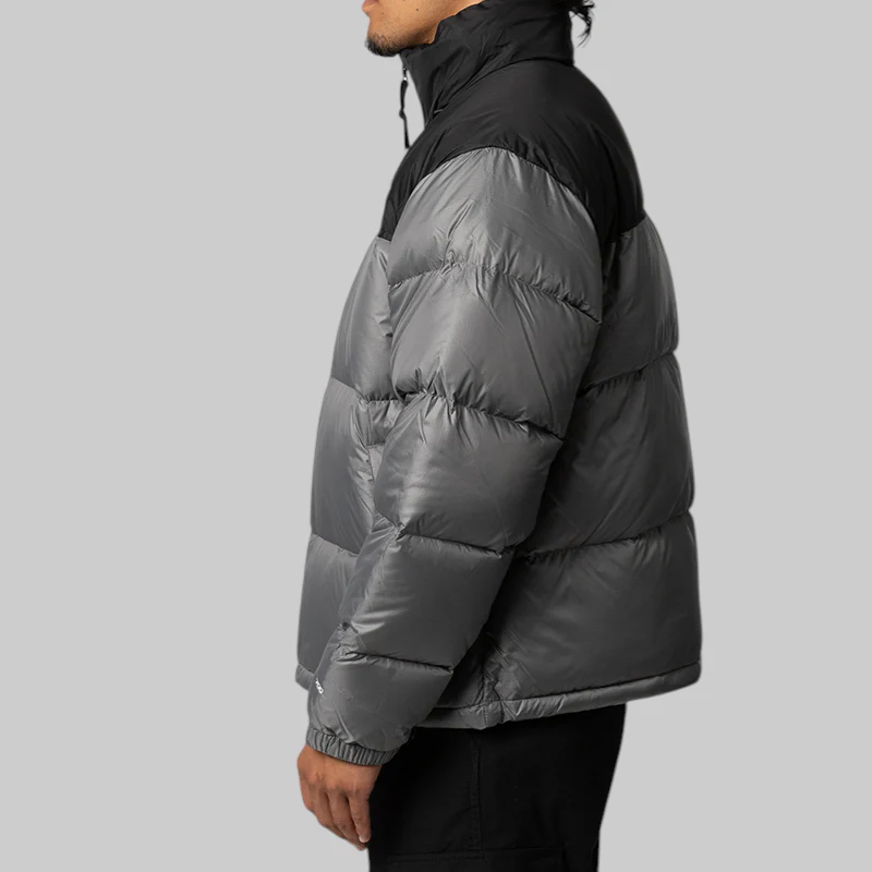 1996 Retro Nuptse Jacket - Smoked Pearl/TNF Black - Image 3