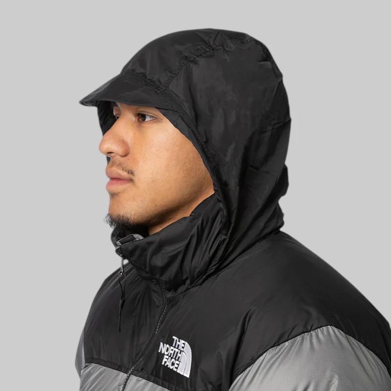 1996 Retro Nuptse Jacket - Smoked Pearl/TNF Black - Image 8
