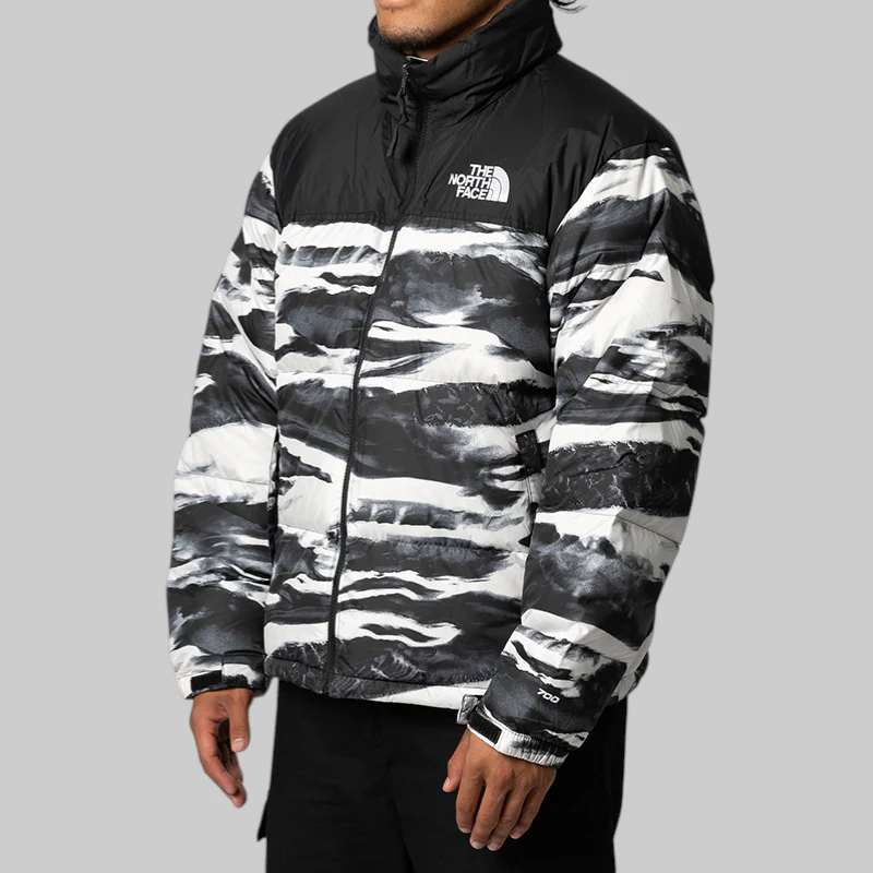 1996 Retro Nuptse Jacket - TNF Black Edge - Image 2