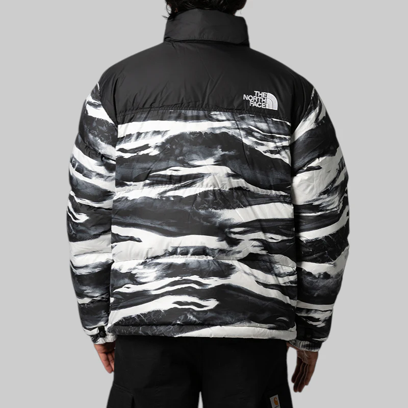 1996 Retro Nuptse Jacket - TNF Black Edge - Image 4