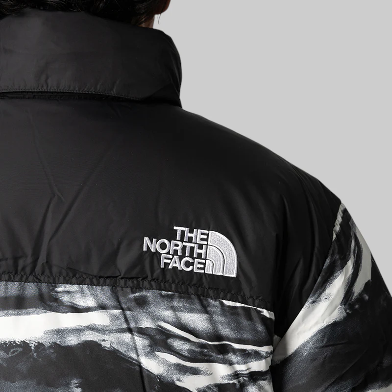 1996 Retro Nuptse Jacket - TNF Black Edge - Image 5