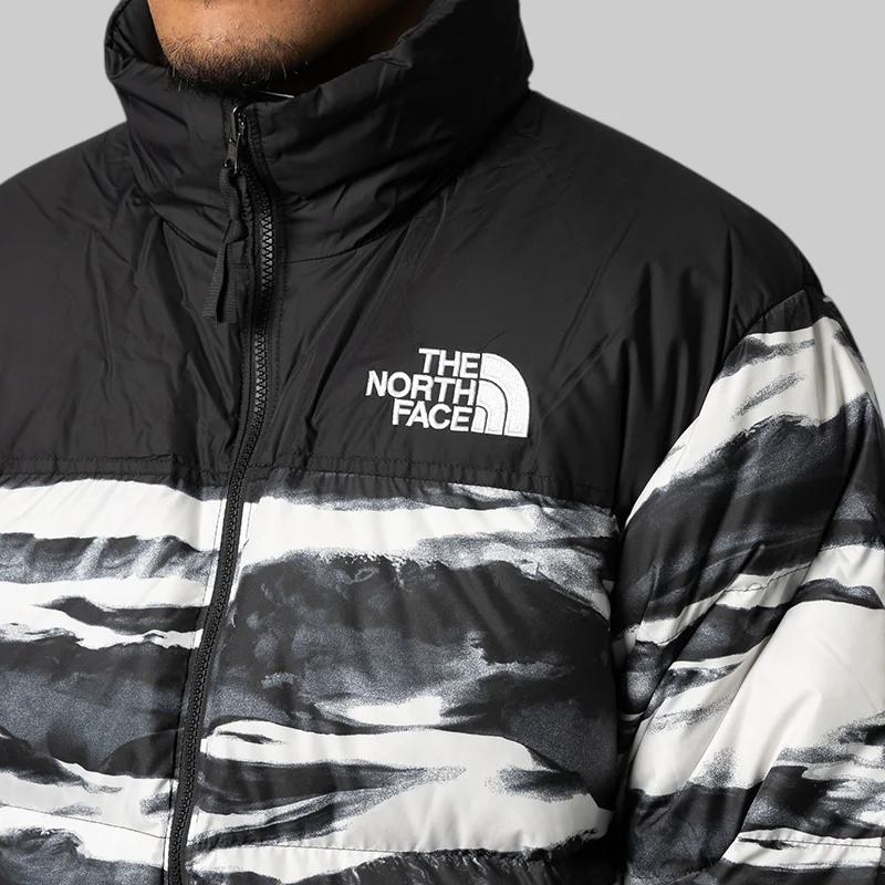 1996 Retro Nuptse Jacket - TNF Black Edge - Image 6