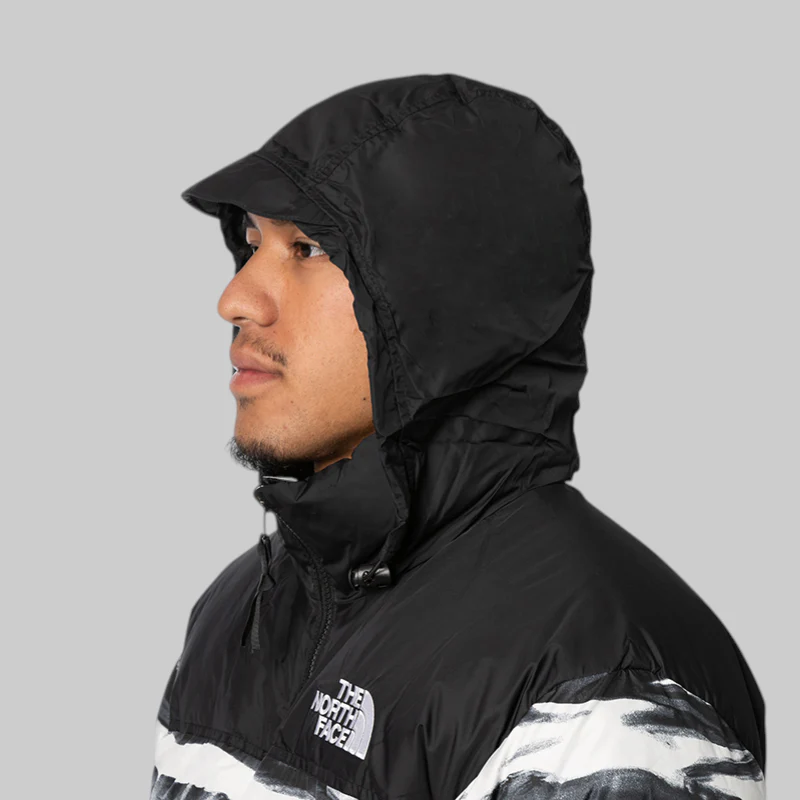 1996 Retro Nuptse Jacket - TNF Black Edge - Image 8