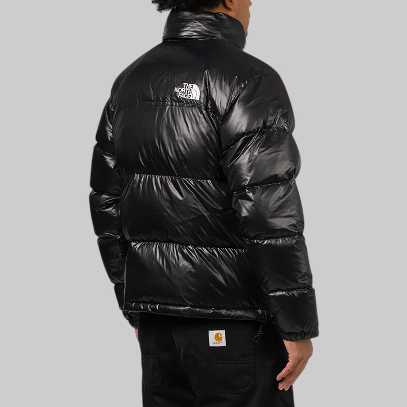 1996 Retro Nuptse Jacket - TNF Black/Shine - Image 5
