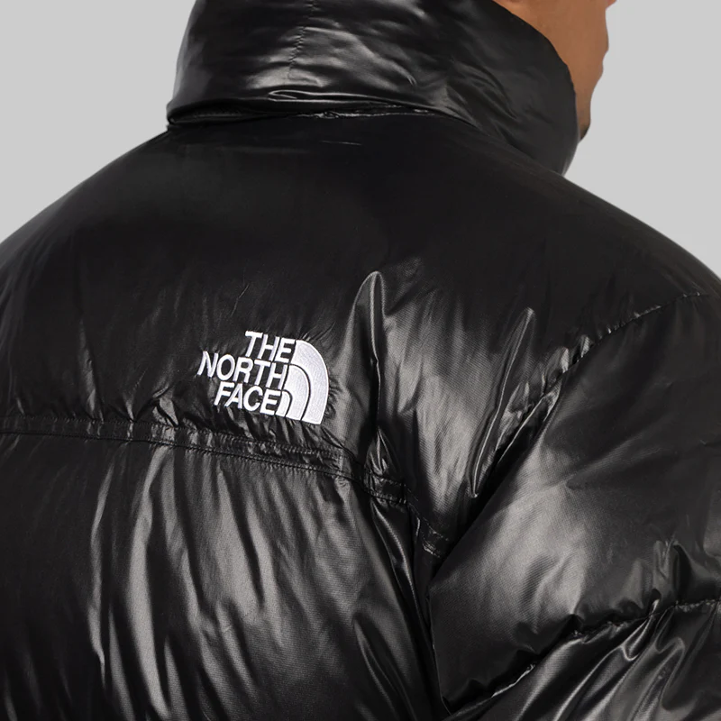 1996 Retro Nuptse Jacket - TNF Black/Shine - Image 6
