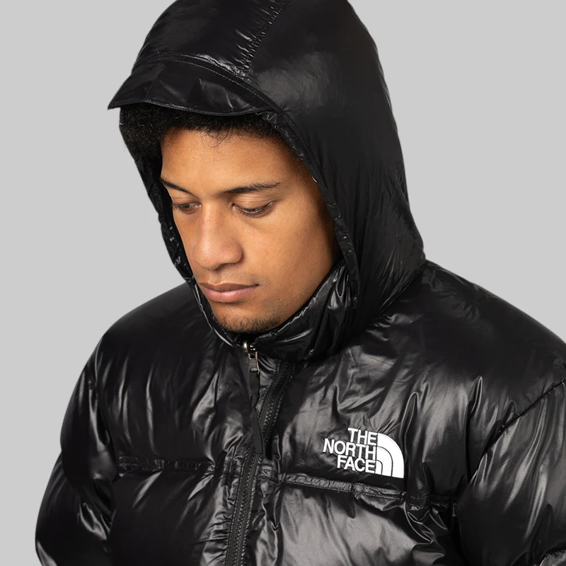 1996 Retro Nuptse Jacket - TNF Black/Shine - Image 9