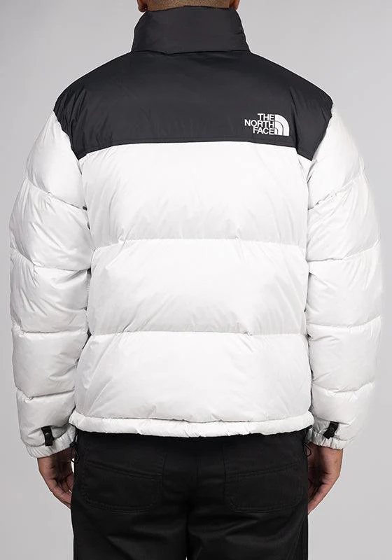 1996 Retro Nuptse Jacket - TNF White/TNF Black - Image 4