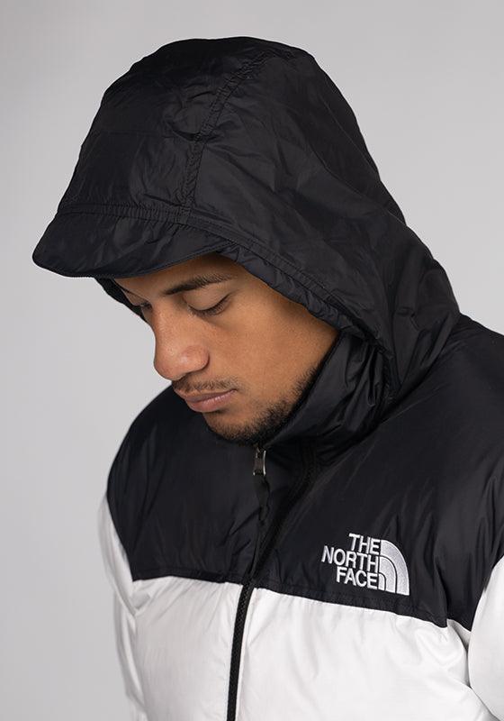 1996 Retro Nuptse Jacket - TNF White/TNF Black - Image 7