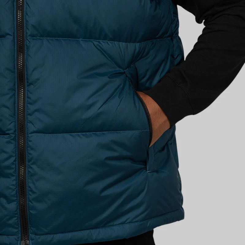 1996 Retro Nuptse Vest - Midnight Petrol/TNF Black - Image 8