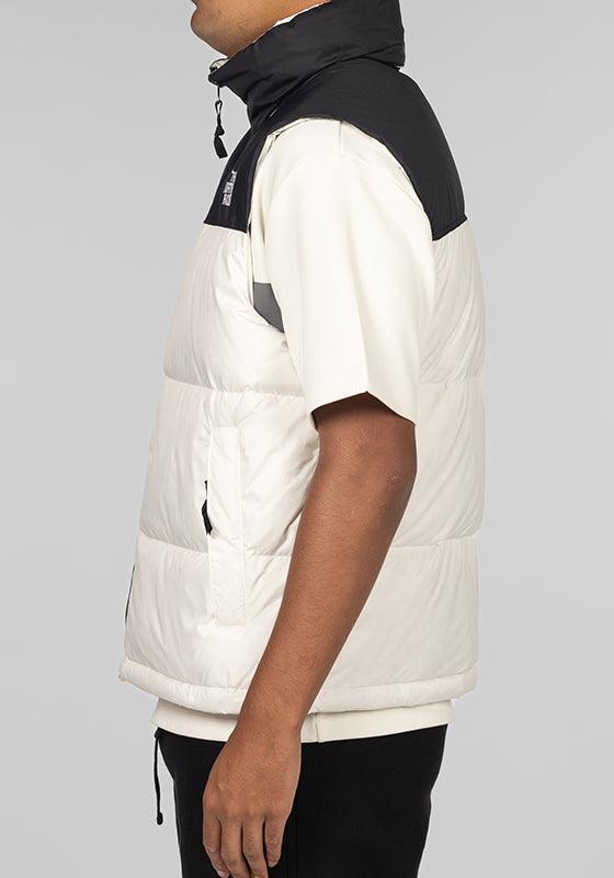 1996 Retro Nuptse Vest - White Dune - Image 3