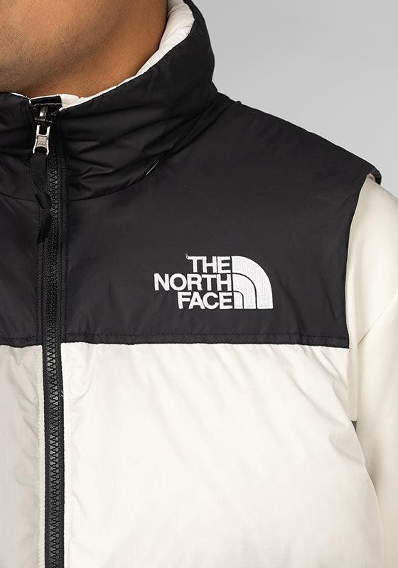 1996 Retro Nuptse Vest - White Dune - Image 7
