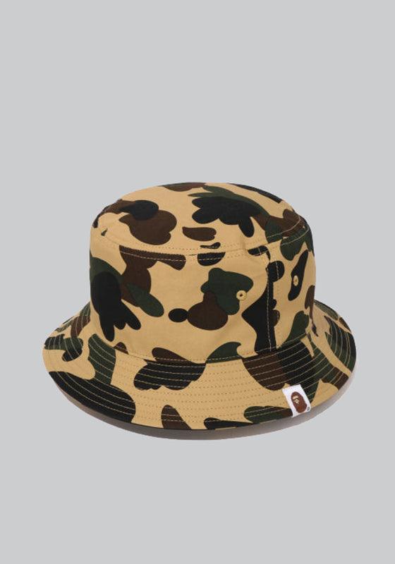 1st Camo Bucket Hat - Yellow