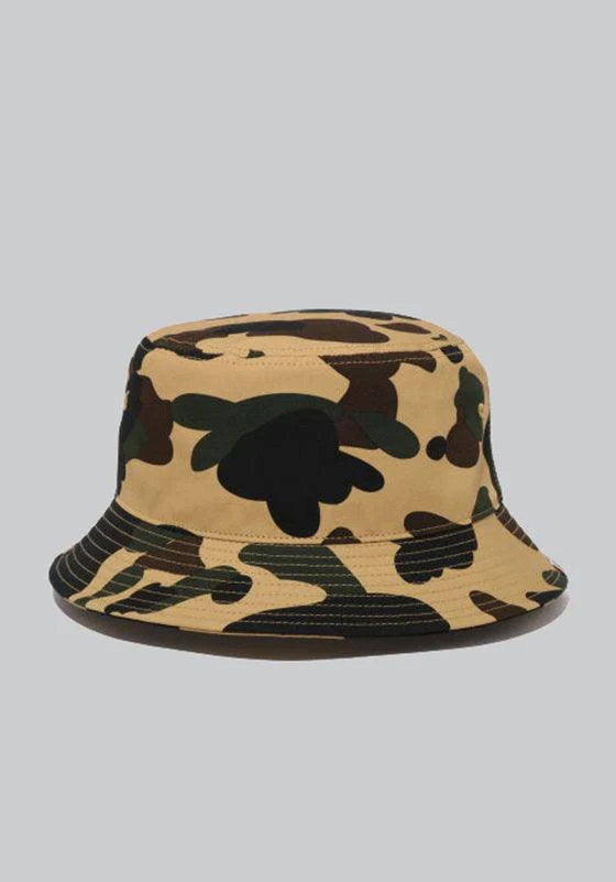 1st Camo Bucket Hat - Yellow - Image 2