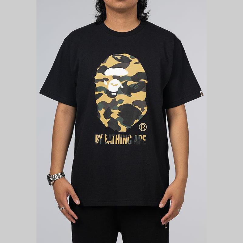 1st Camo By Bathing Ape T-Shirt - Black/Yellow
