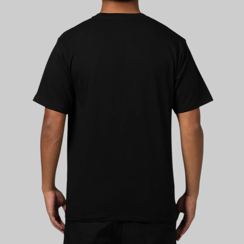 1st Camo Milo Busy Works T-Shirt - Black/Yellow - Image 2