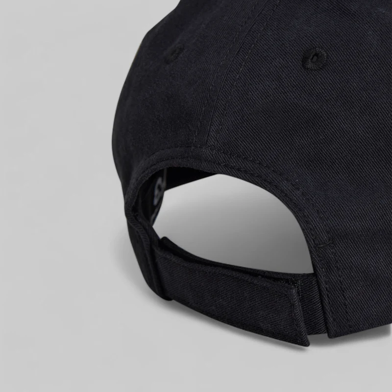 3-Stripe 'Double Brim' Cap - Black - Image 6