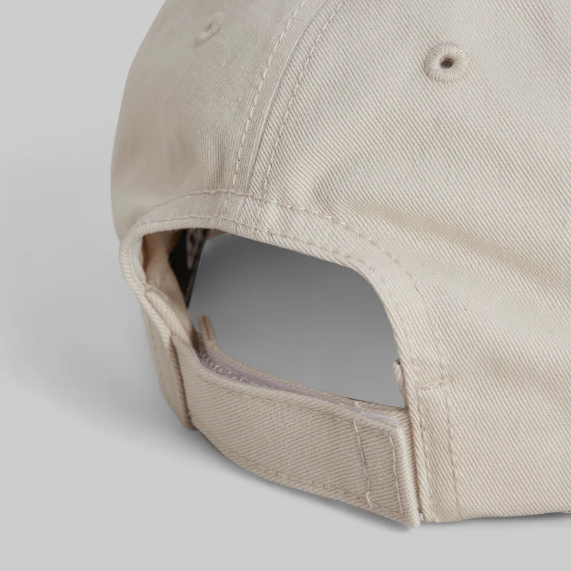 3-Stripe 'Double Brim' Cap - Talc - Image 5