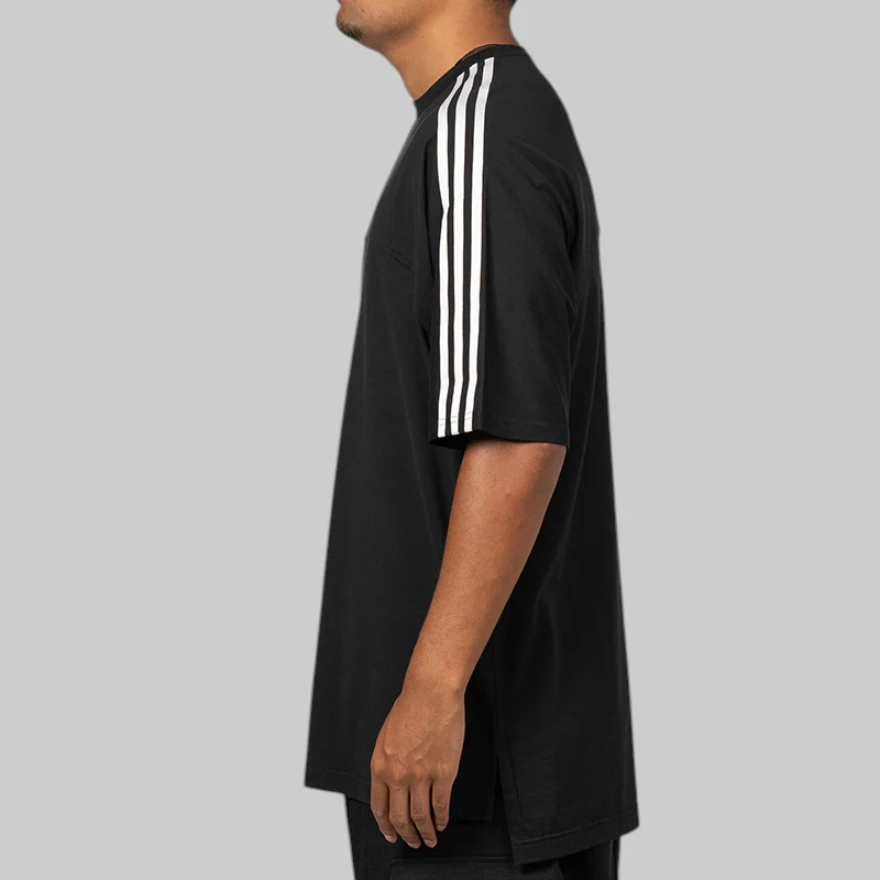 3-Stripes T-Shirt - Black - Image 2
