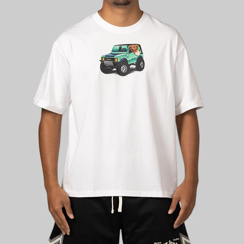 4x4 Bear T-Shirt - White