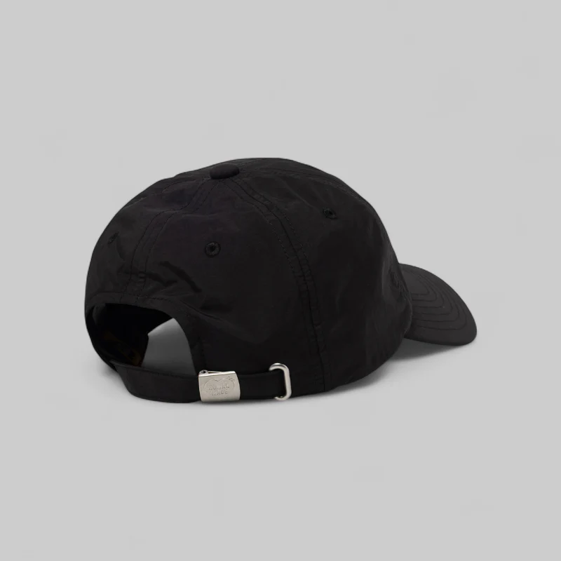 5 Panel Nylon Cap - Black - Image 3