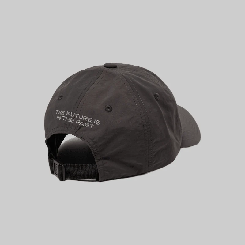 5 Panel Nylon Cap - Charcoal - Image 2