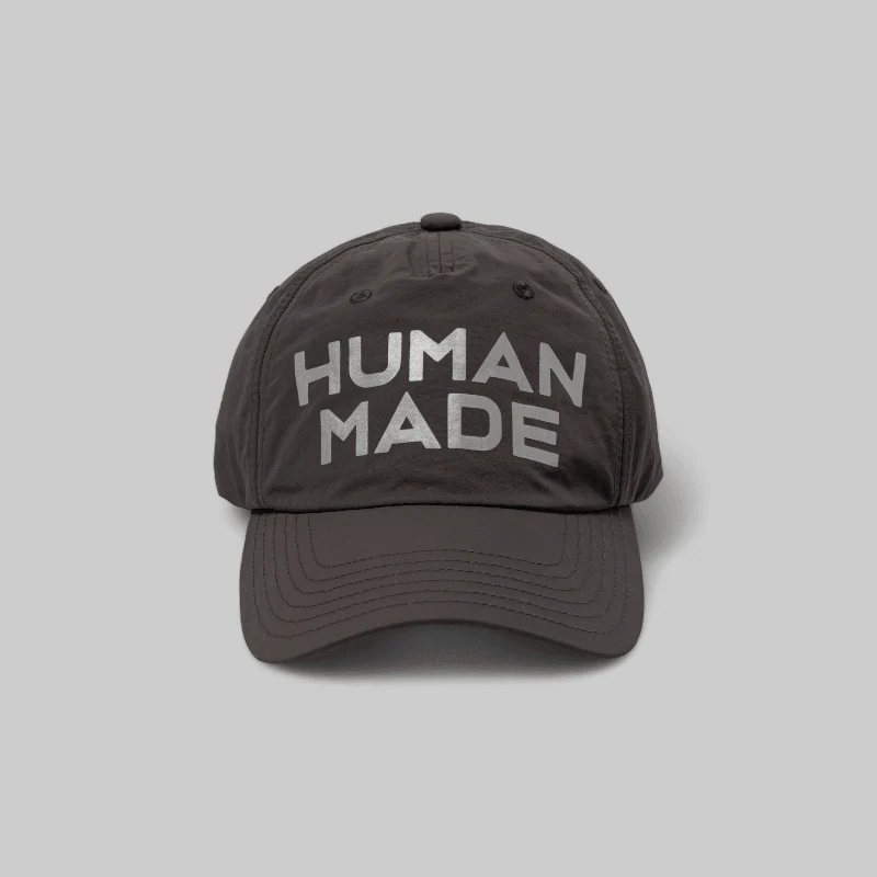 5 Panel Nylon Cap - Charcoal - Image 3