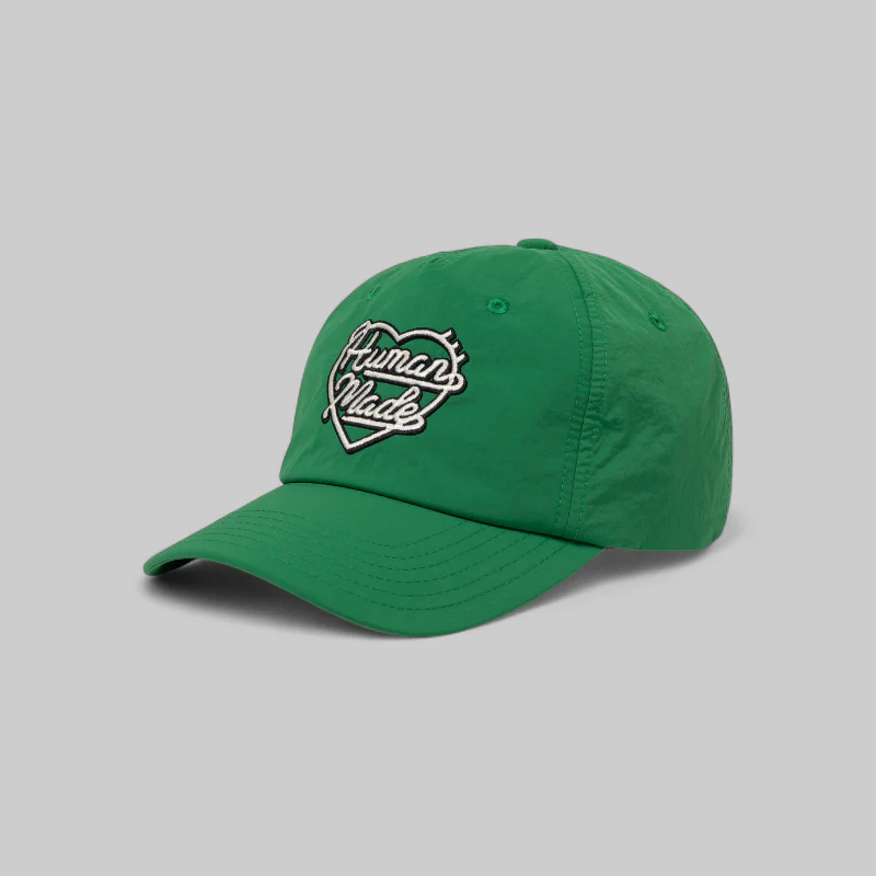 5 Panel Nylon Cap - Green - Image 2