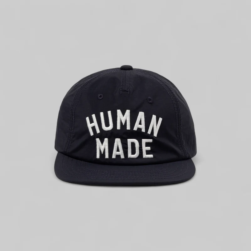 5 Panel Nylon Cap - Navy - Image 3