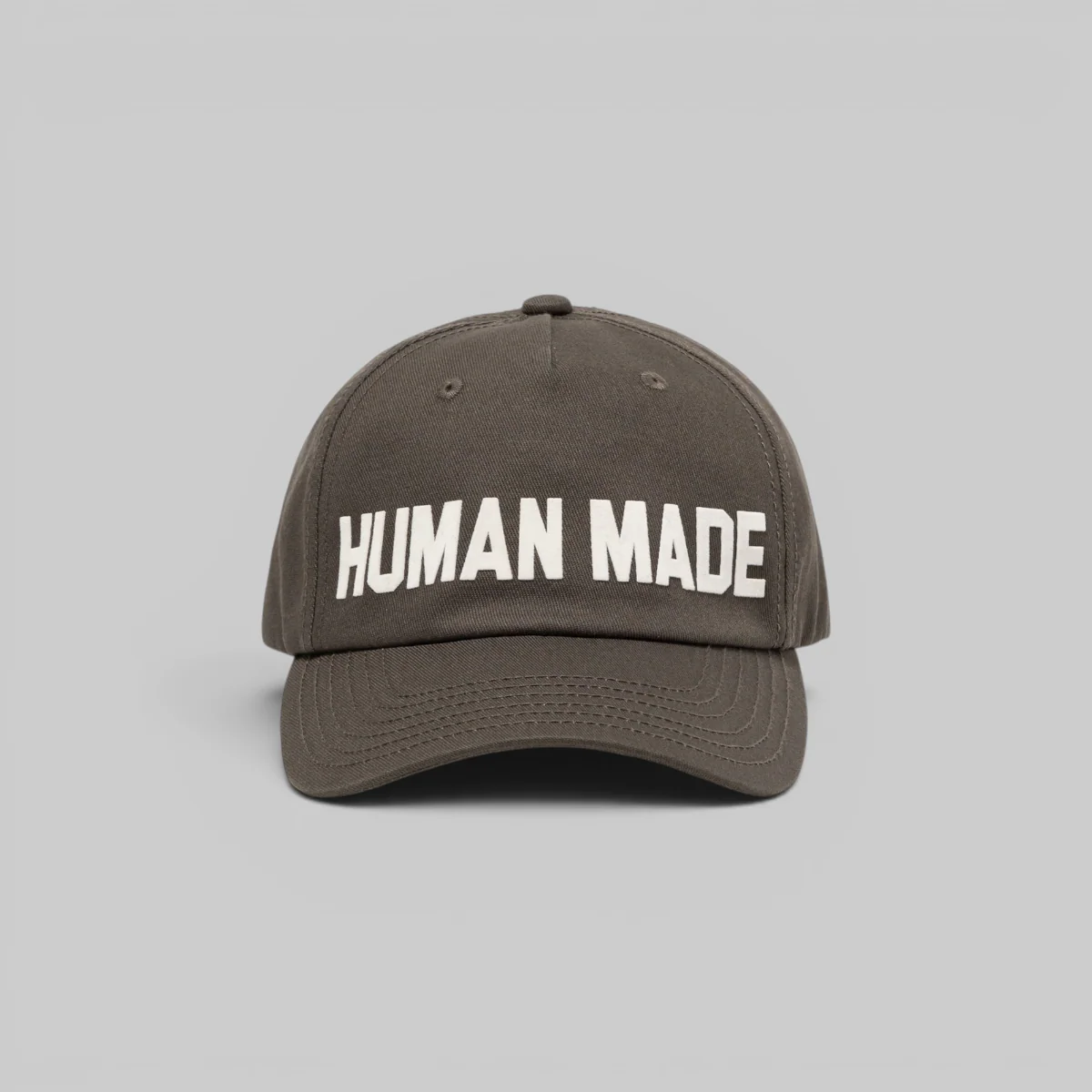 5 Panel Twill Cap - Charcoal - Image 3