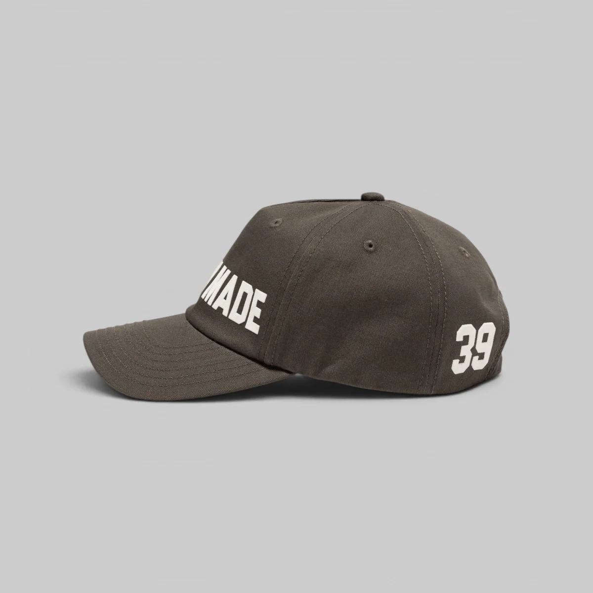 5 Panel Twill Cap - Charcoal - Image 4