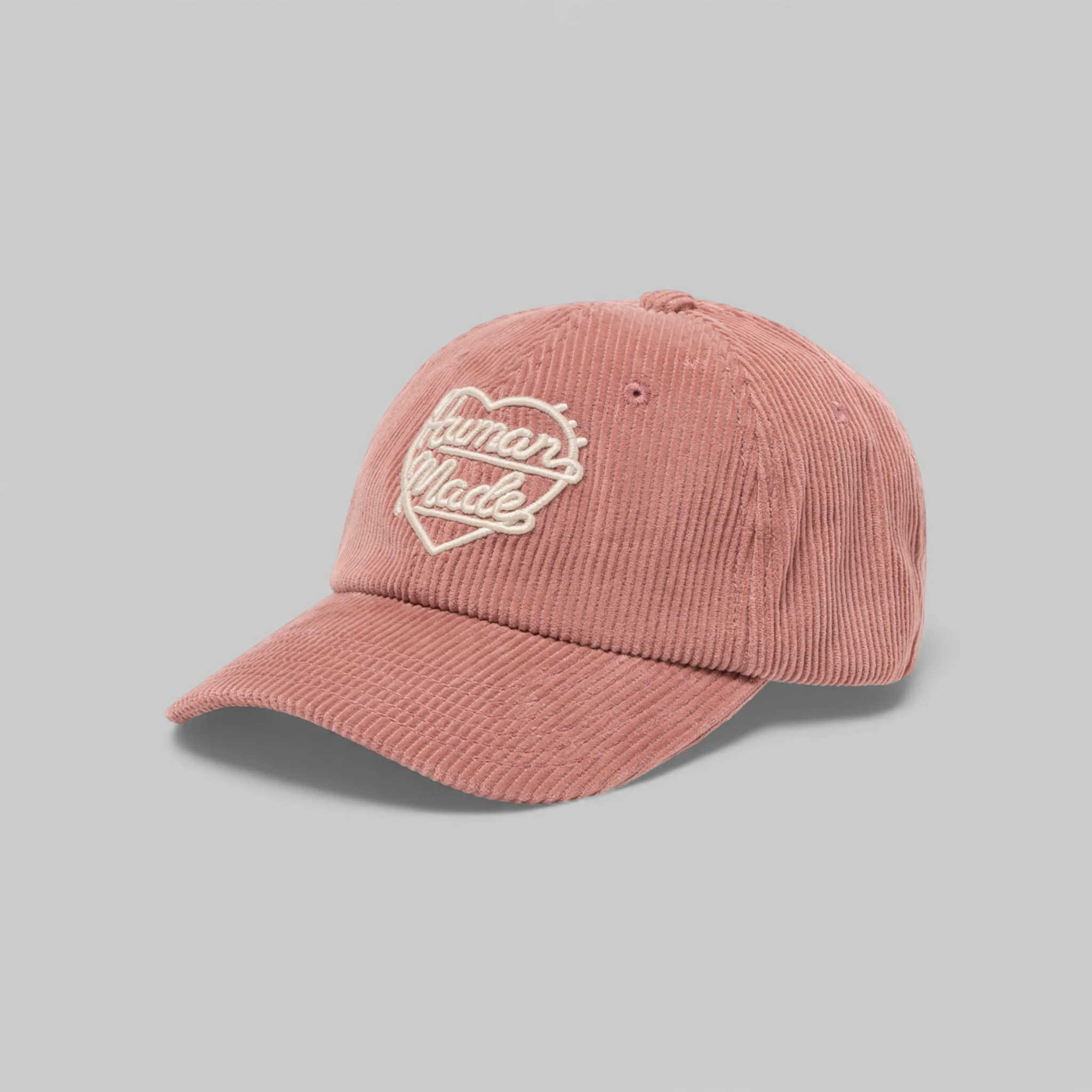 6 Panel Corduroy Cap - Pink