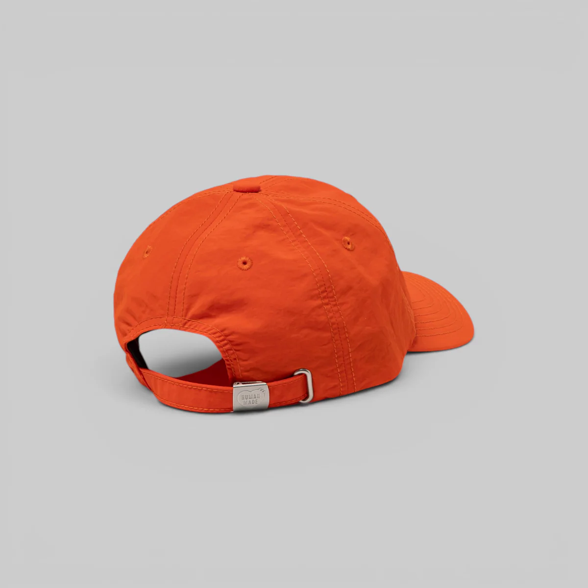 6 Panel Nylon Cap - Orange - Image 2