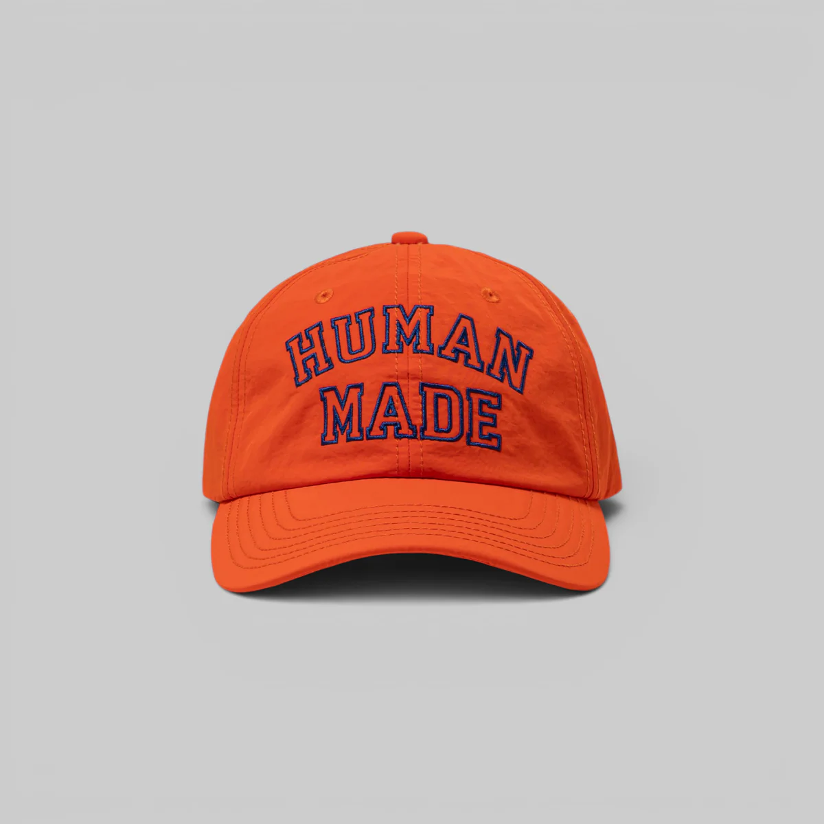 6 Panel Nylon Cap - Orange - Image 3
