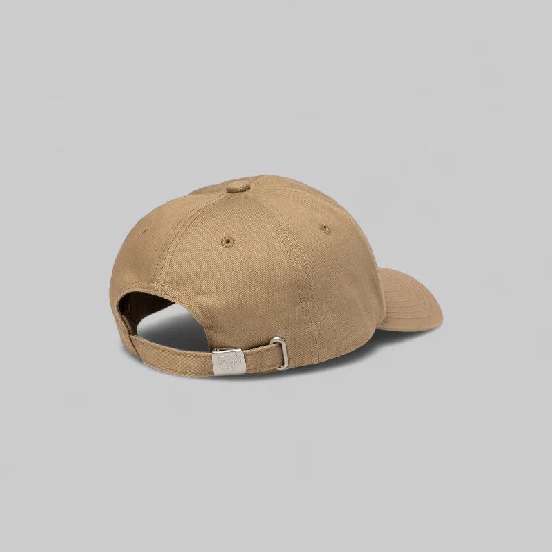 6 Panel Twill Cap - Beige - Image 2