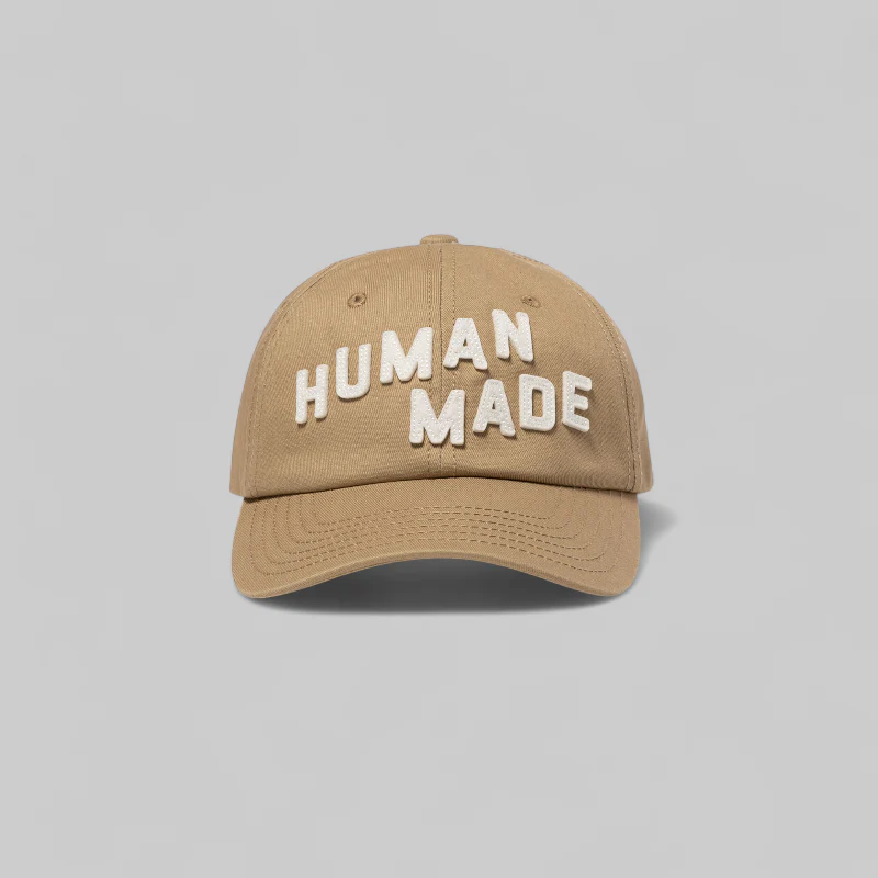 6 Panel Twill Cap - Beige - Image 3