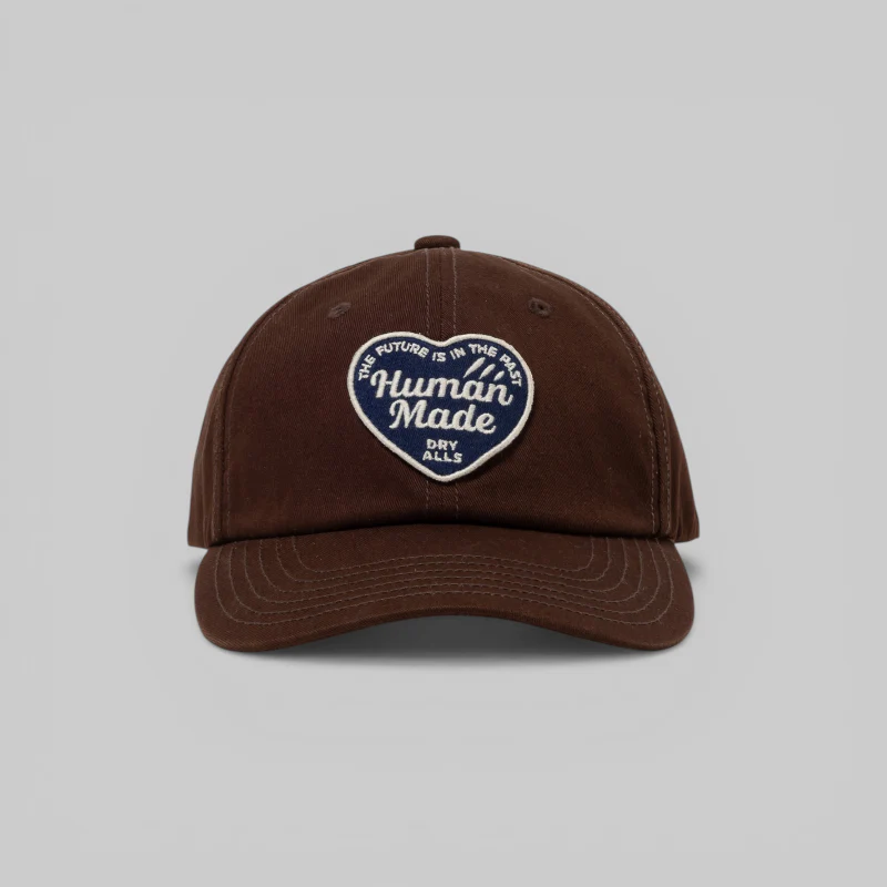 6 Panel Twill Cap - Brown - Image 3
