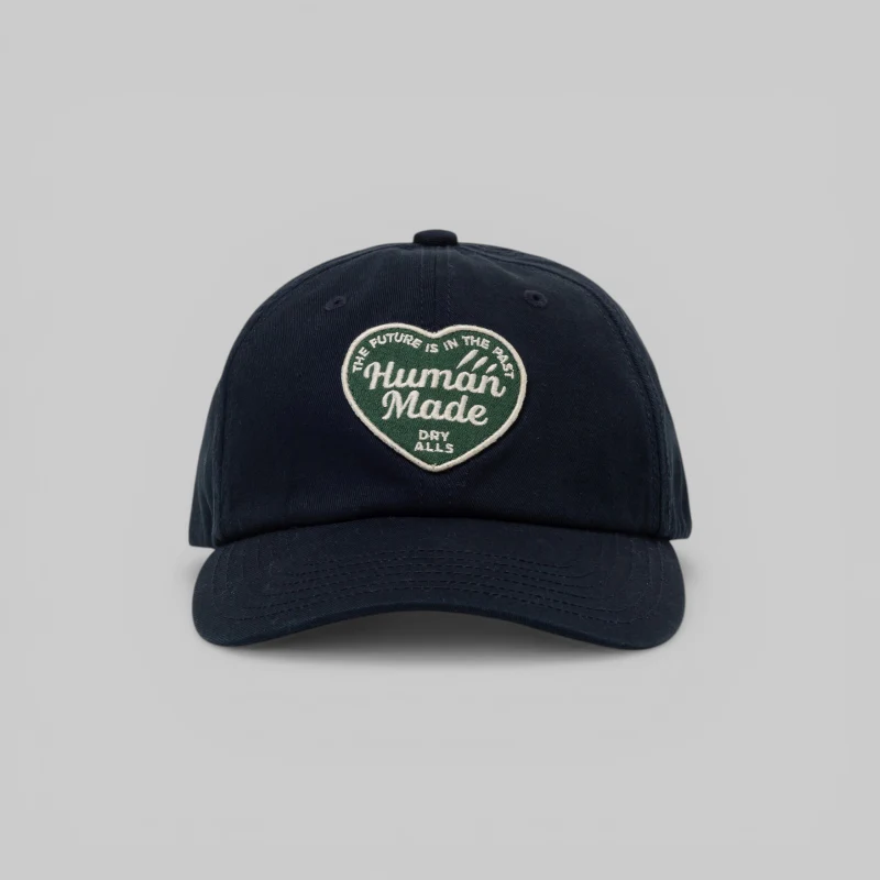 6 Panel Twill Cap - Navy - Image 3