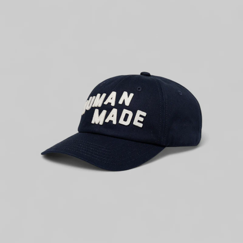 6 Panel Twill Cap - Navy