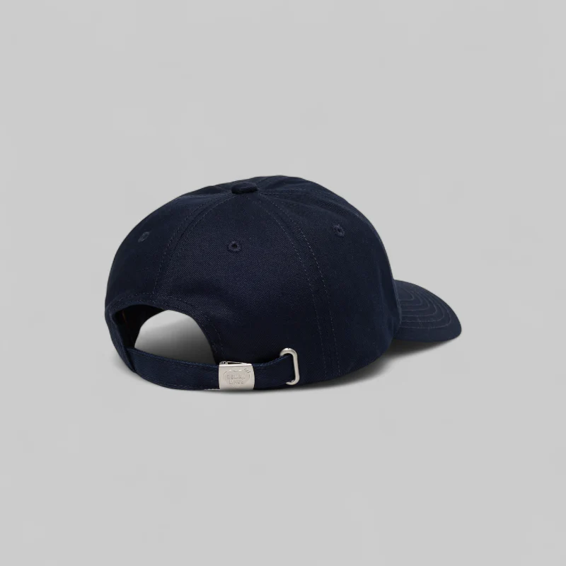6 Panel Twill Cap - Navy - Image 2