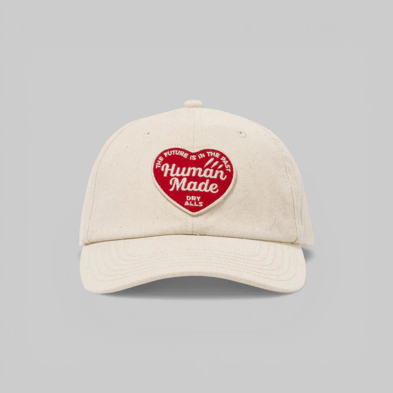6 Panel Twill Cap - White - Image 3