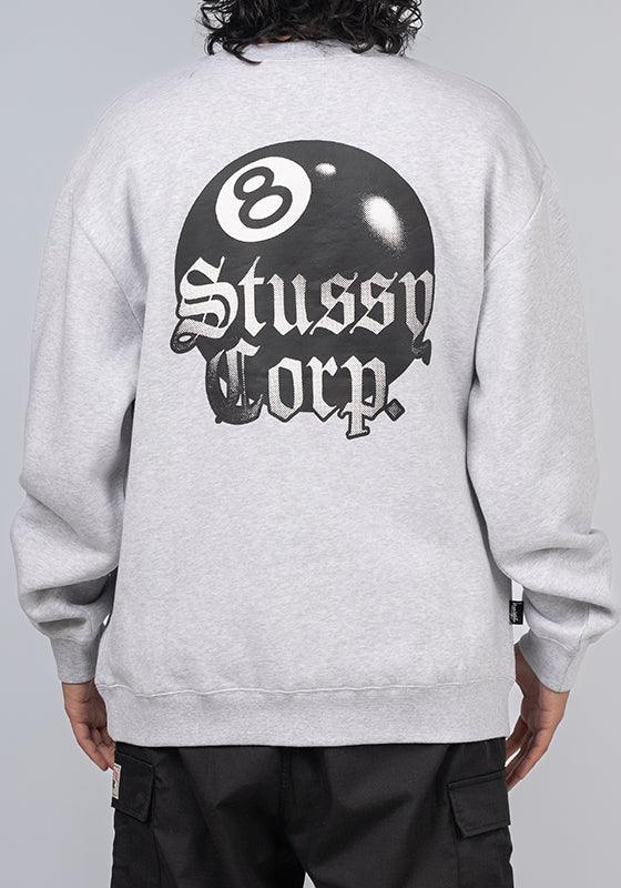 8 Ball Corp Fleece Crew - Ash Heather