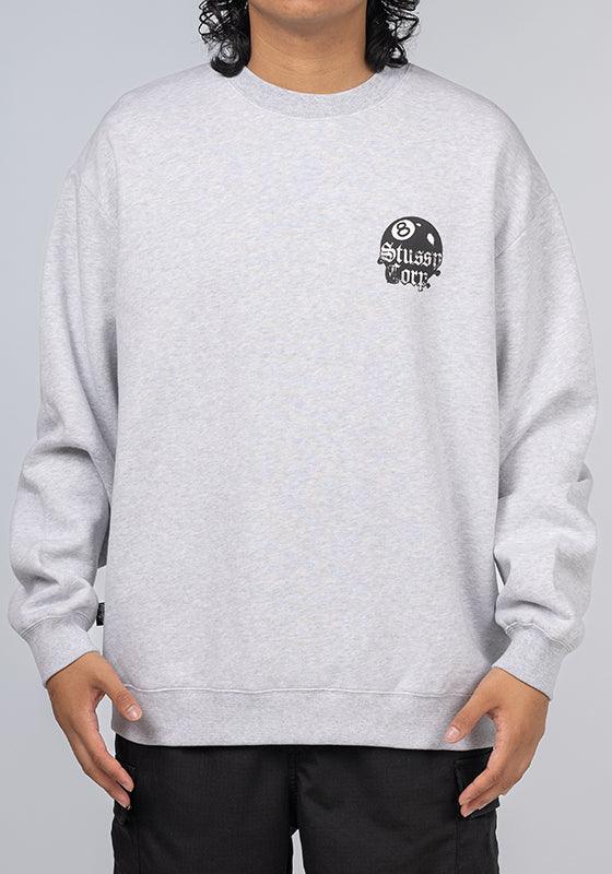 8 Ball Corp Fleece Crew - Ash Heather - Image 2