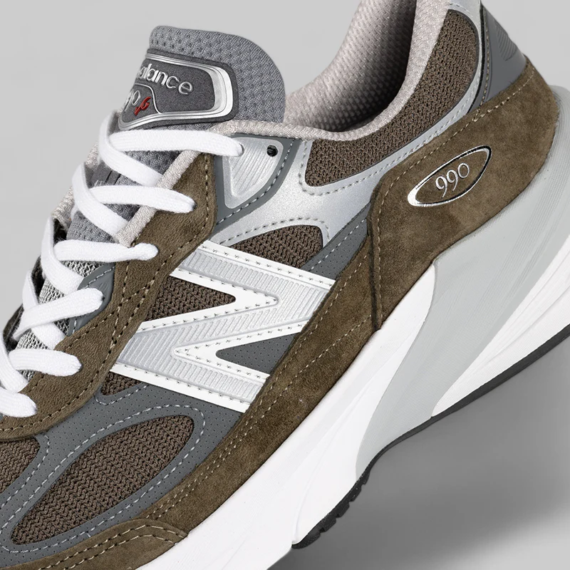 990v6 Made In USA - Olive - Image 7