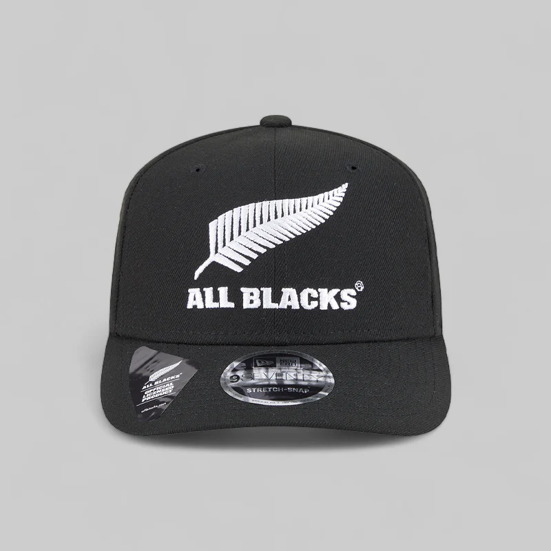 All Blacks Classic Collection 9Seventy Stretch-Snap Black/White - Image 4