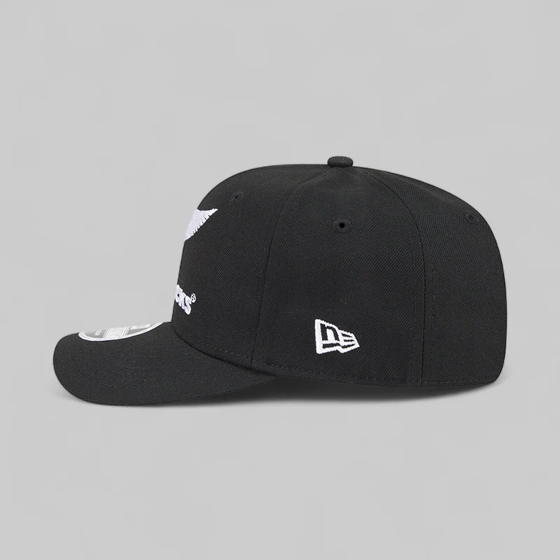 All Blacks Classic Collection 9Seventy Stretch-Snap Black/White - Image 6